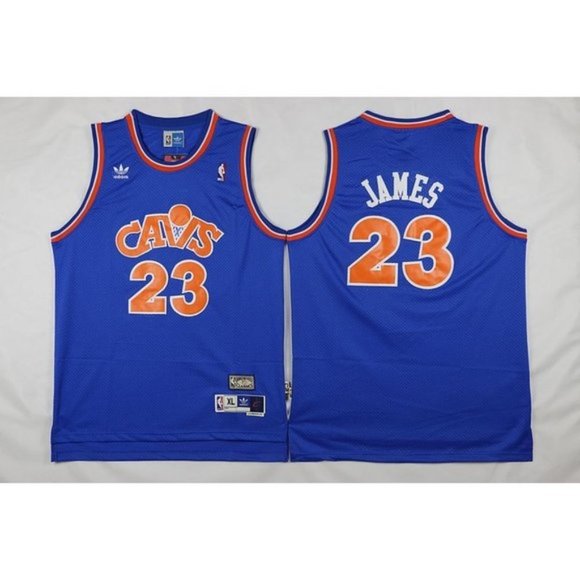 blue cavs lebron jersey